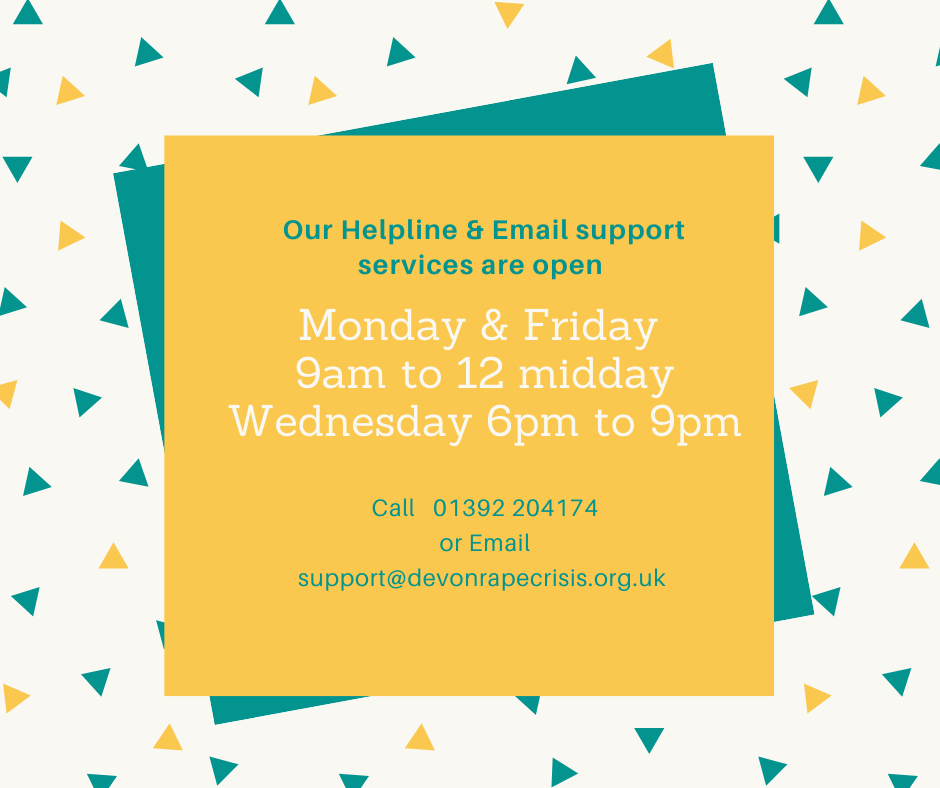 Spring Helpline & Email support services open times for Helpline and Email support services Monday and Friday 9am to 12pm and Wednesday 6pm to 9pm